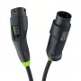 Green Cell Habu EVGC01 Cargador móvil para vehículos eléctricos 11 kW 7 m Type 2 CEE Wallbox negro