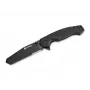 Cuchillo táctico fijo Dönges 01DG006 — Mango de acero inoxidable, modelo 01DG006