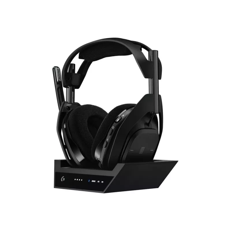 Logitech G Astro A50 X - Auriculares - circumaurales - Bluetooth / LIGHTSPEED - Inalámbricos - Negro