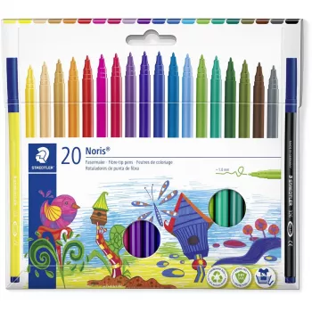 Rotulador permanente punta redonda Staedtler 326 C20 colores surtidos