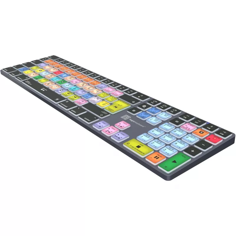 Teclado LogicKeyboard Apple Logic Pro X2 Titan DE Mac — LKB-LOGXP2-TM-DE, distribución alemana