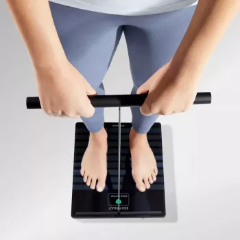 Báscula de persona electrónica Withings BODY SCAN Square Negro