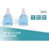 Digitus DK-1512-150 cable de red RJ45 CAT 5e U/UTP gris 15 m