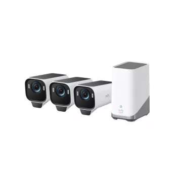 Eufy Cam S3 Pro Kit de 3 cámaras negro+blanco 1