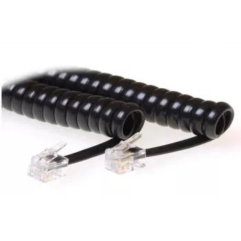 Cable de teléfono Microconnect MPK10150 RJ10 RJ10 1,5 m negro