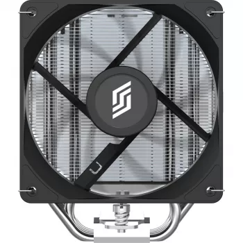 Disipador de CPU Silentware Bora Performance — ventilador PWM de 120 mm, 215 W TDP, 5 heatpipes, compatible con zócalos Intel y AMD