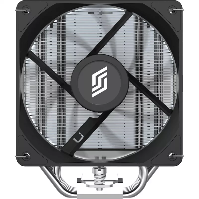Disipador de CPU Silentware Bora Performance — ventilador PWM de 120 mm, 215 W TDP, 5 heatpipes, compatible con zócalos Intel y AMD