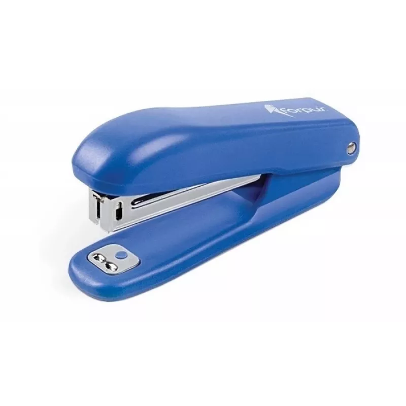 Grapadora Forpus FO61205 cierre estándar azul