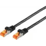 Cable de red ShiverPeaks BS08-26505 50m Cat6a S/FTP negro