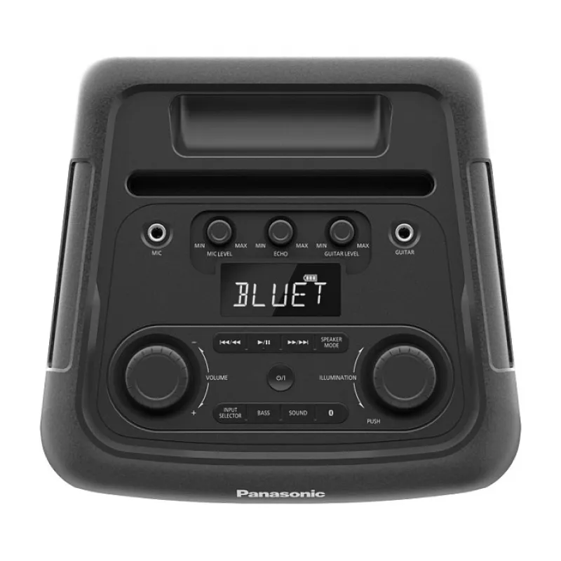 Altavoz estéreo portátil Panasonic SC-BMAX10E Negro