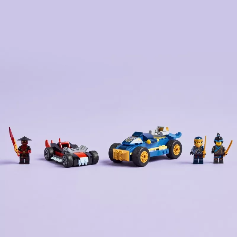 Bloques Ninjago 71840 Duelo de velocidad Rogue vs. Drix