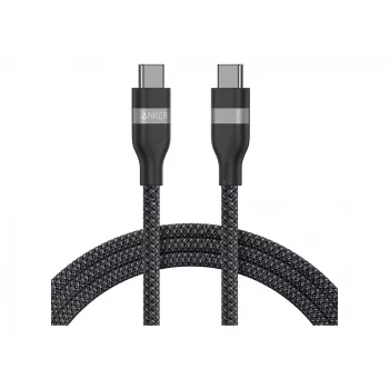 Cable USB-C a USB-C Anker A82E2 — USB 2.0, 0,9 m, negro
