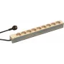 Schroff 60110-202 Unidad de distribución de corriente (PDU) 9 salidas AC 1U gris (60110202)