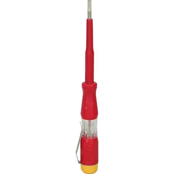 Comprobador de tensión ks tools 911.2176 100–500 V, punta de prueba de 140 mm