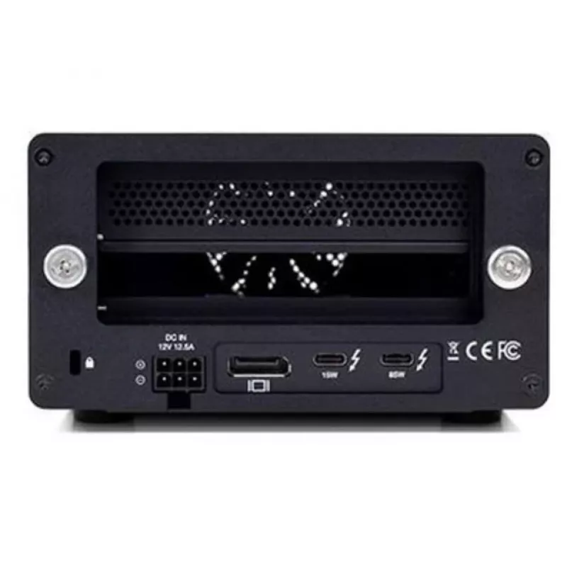 OWC Mercury Helios 3S - ampliación de bus del sistema - Thunderbolt 3 - DP - 150 vatios - para Apple iMac; Mac mini (principios de 2020, finales de 2018)