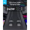 Cable USB-C a USB-C Anker A82E2 — USB 2.0, 1,8 m, negro