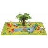 Juguete para bebés MALIK Magnetic Mini Animals Jungla modelo 62323 — set de figuras magnéticas de animales