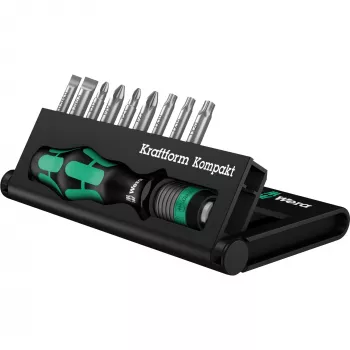 Wera Kraftform Kompakt 10 - Surtido de puntas - 10 piezas