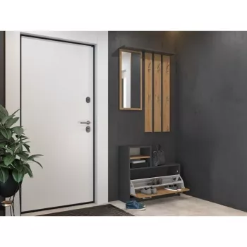 Armario recibidor top e shop GAR ANT/ART con 1 puerta batiente, 850×240×1600 mm