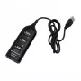Esperanza EA116 Hub de interfaces 480 Mbit/s Negro