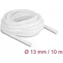 Funda trenzada DeLOCK 20813 10 m x 13 mm blanca