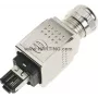 Conector macho RJ45 Harting Han PushPull 09 35 226 0401 recto, 4 polos, inserto empotrable