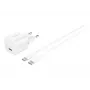 Fuente de alimentación Belkin BoostCharge WCA012KQ1MWH-B6 25W PD 3.1 PPS USB-C