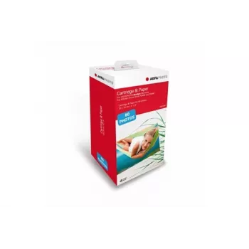 Papel fotográfico AgfaPhoto AMOC80, sublimación de color 10×15 cm (4×6
