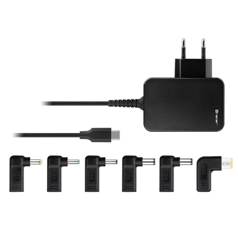 Fuente de alimentación para portátil Prime 65W universal 7en1