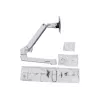 Ergotron LX Extension and Collar Kit - componente de montaje (brazo articulado, elementos de instalación, tapa, collar de barra)
