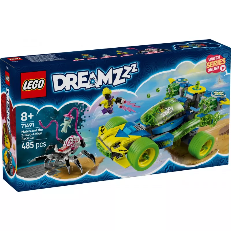 Bricks DREAMZzz 71491 Mateo y el coche de carreras de acción Z-Blob