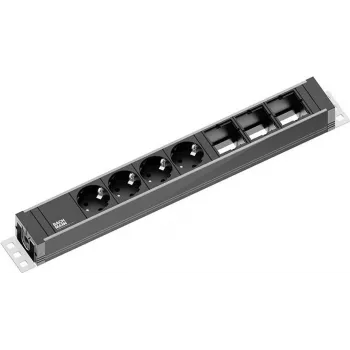 Distribuidor de corriente Bachmann 922.0071 3m 4 tomas AC interior