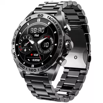 Smartwatch Beafon 501 gris metalizado oscuro