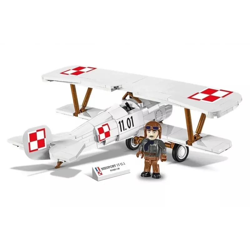 Cobi set de bloques Nieuport 17 C.1 maqueta de 1274 piezas