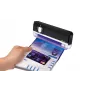 Safescan 40H Detector portátil de billetes falsos para verificar billetes, tarjetas de crédito y documentos – Detector UV de billetes para nuevos billetes – Detector de dinero falso