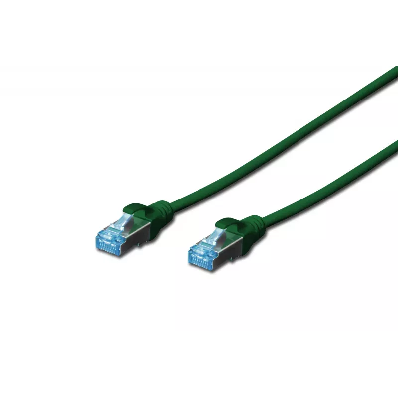 Cable de red Digitus CAT 5e SF/UTP 1m verde RJ-45