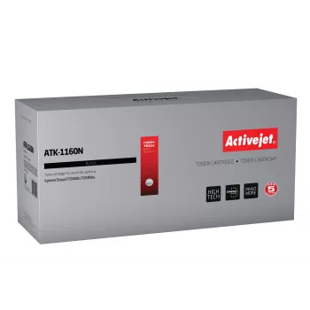 Tóner Activejet ATK-1160N (sustituto de Kyocera TK-1160; Supreme; 7200 páginas; negro)