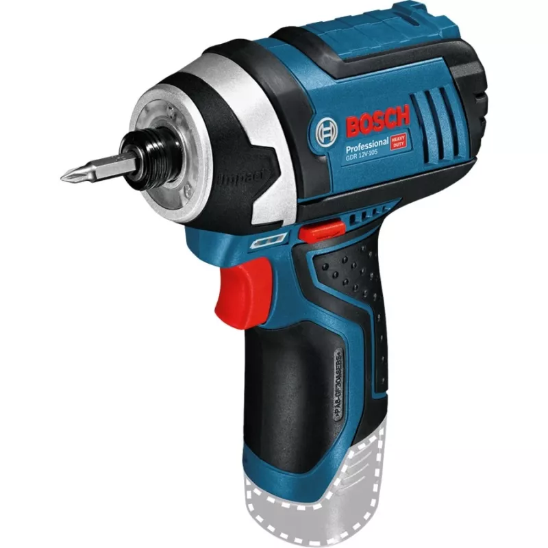 Bosch GDR 12V-105 Professional 2600 RPM Negro, Azul, Rojo