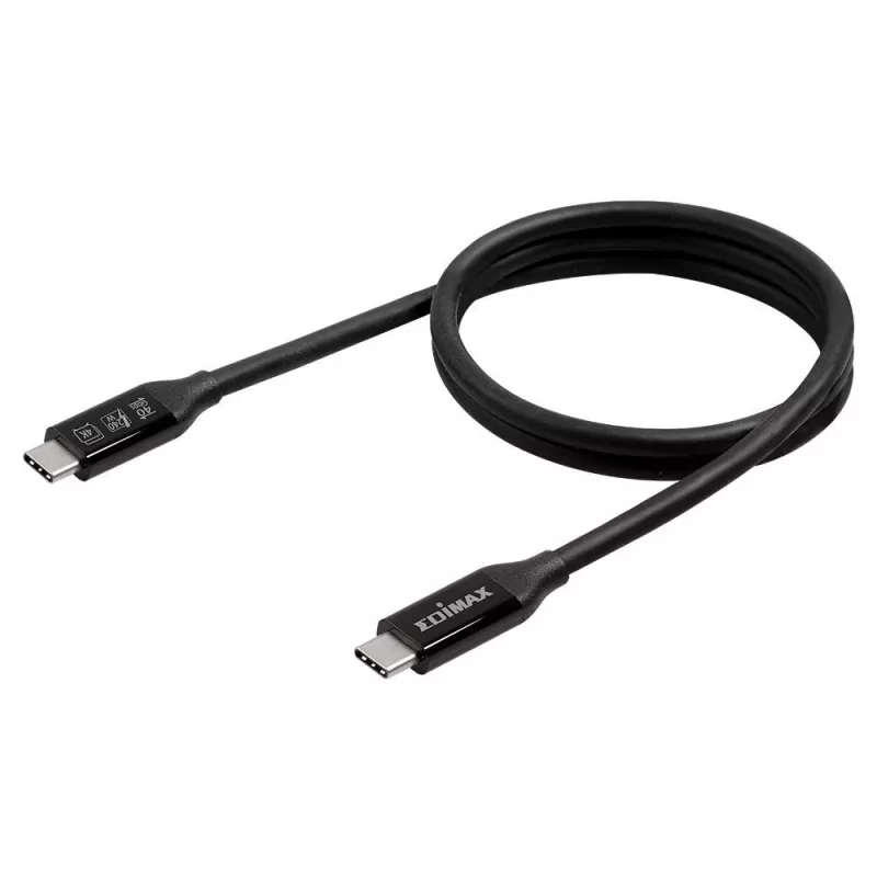 Edimax UC4 1 m 40 Gbit/s negro