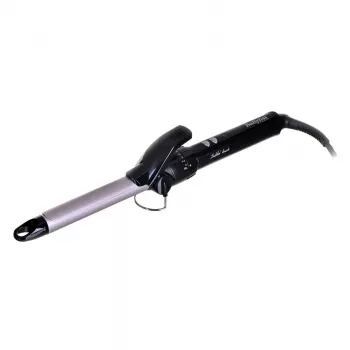 Rizador BABYLISS Pro 180 19mm – cilindro de 19 mm, 150–180 °C, 10 niveles de calor, cable con articulación giratoria, rosa/negro