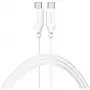 Cable de silicona 4smarts USB-C / USB-C High Flex 60W 1,5 m blanco