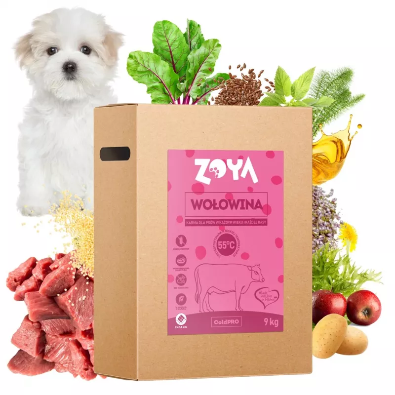 ZOYA ColdPRO pienso seco para perros de ternera, 9 kg
