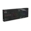SAVIO STYX teclado mecánico gaming, interruptores Outemu Red, hot-swap, tamaño completo, distribución US, RGB, USB con cable, cable de 1,5 m, negro