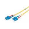 Cable de conexión de fibra óptica SC/SC Digitus DK-2922-10 10m