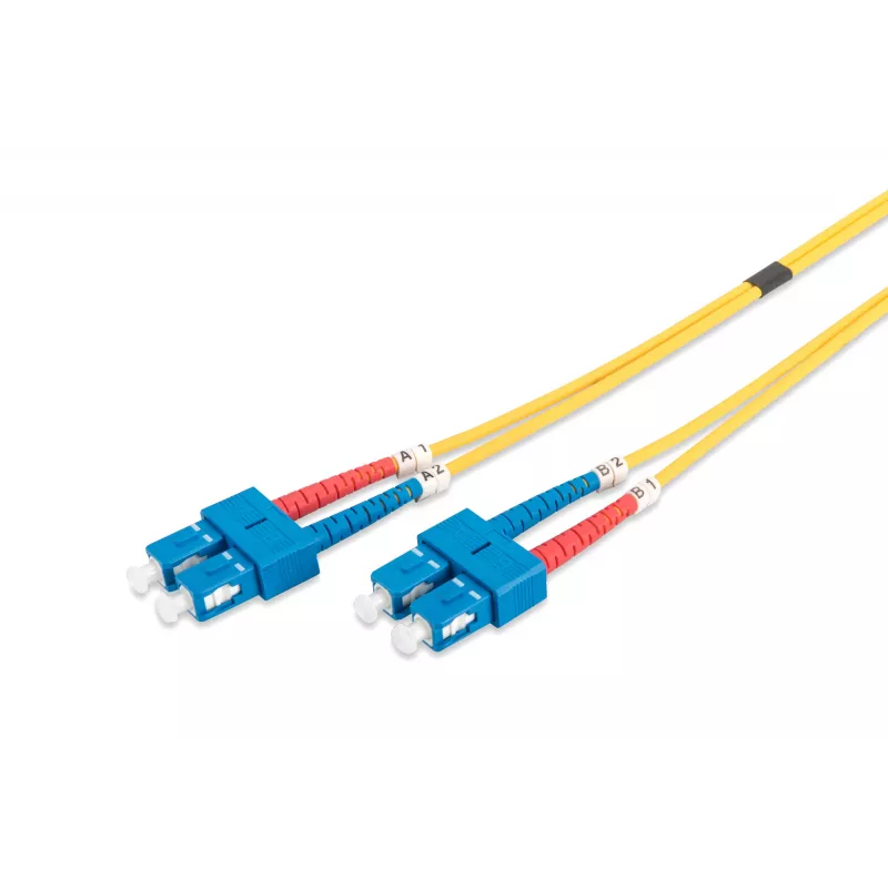 Cable de conexión de fibra óptica SC/SC Digitus DK-2922-10 10m