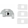 Kindermann 7456000526 Toma RJ-45 gris - blanco (7456000526)
