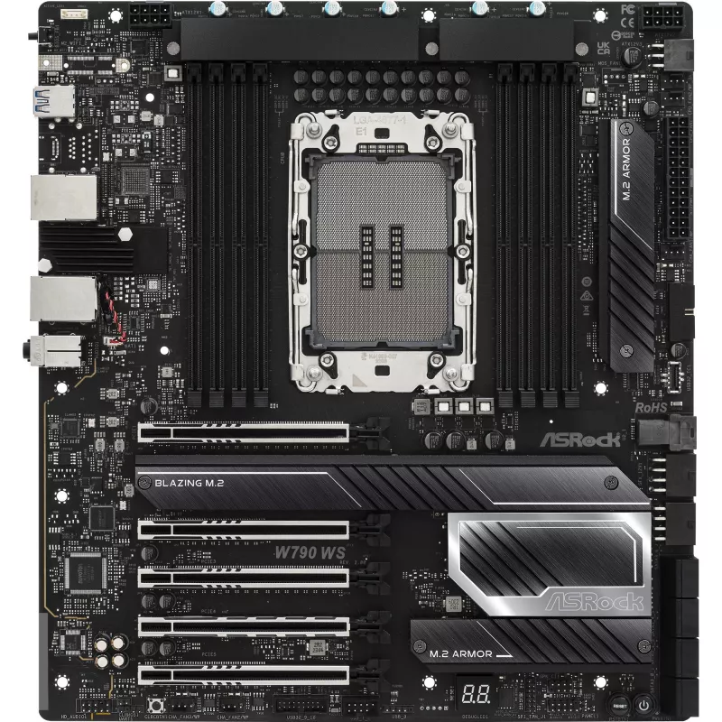 Placa base ASRock W790 WS R2.0 Intel W790 LGA 4677 Extended ATX