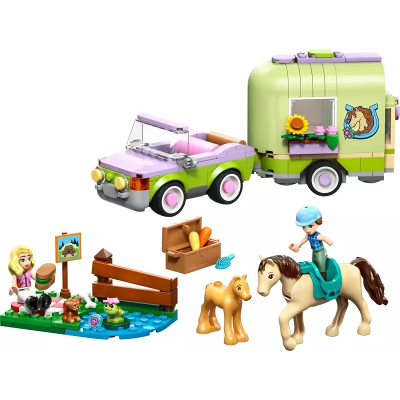 LEGO FRIENDS 42695 Remolque de yegua y potro