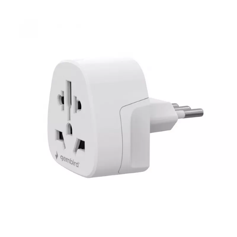 Adaptador de red GEMBIRD A-AC-ITMINTF 10 A — adaptador de enchufe universal a Italia