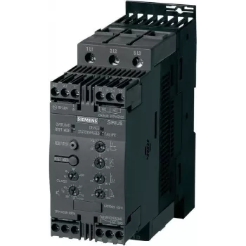 Arrancador suave Siemens potencia motor a 400 V 22 kW potencia motor a 230 V 11 kW 400 V/AC corriente nominal 45 A 3RW4036 (3RW4036-1BB14)